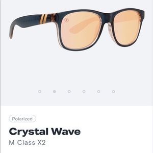 Blenders crystal wave polarized sunglasses